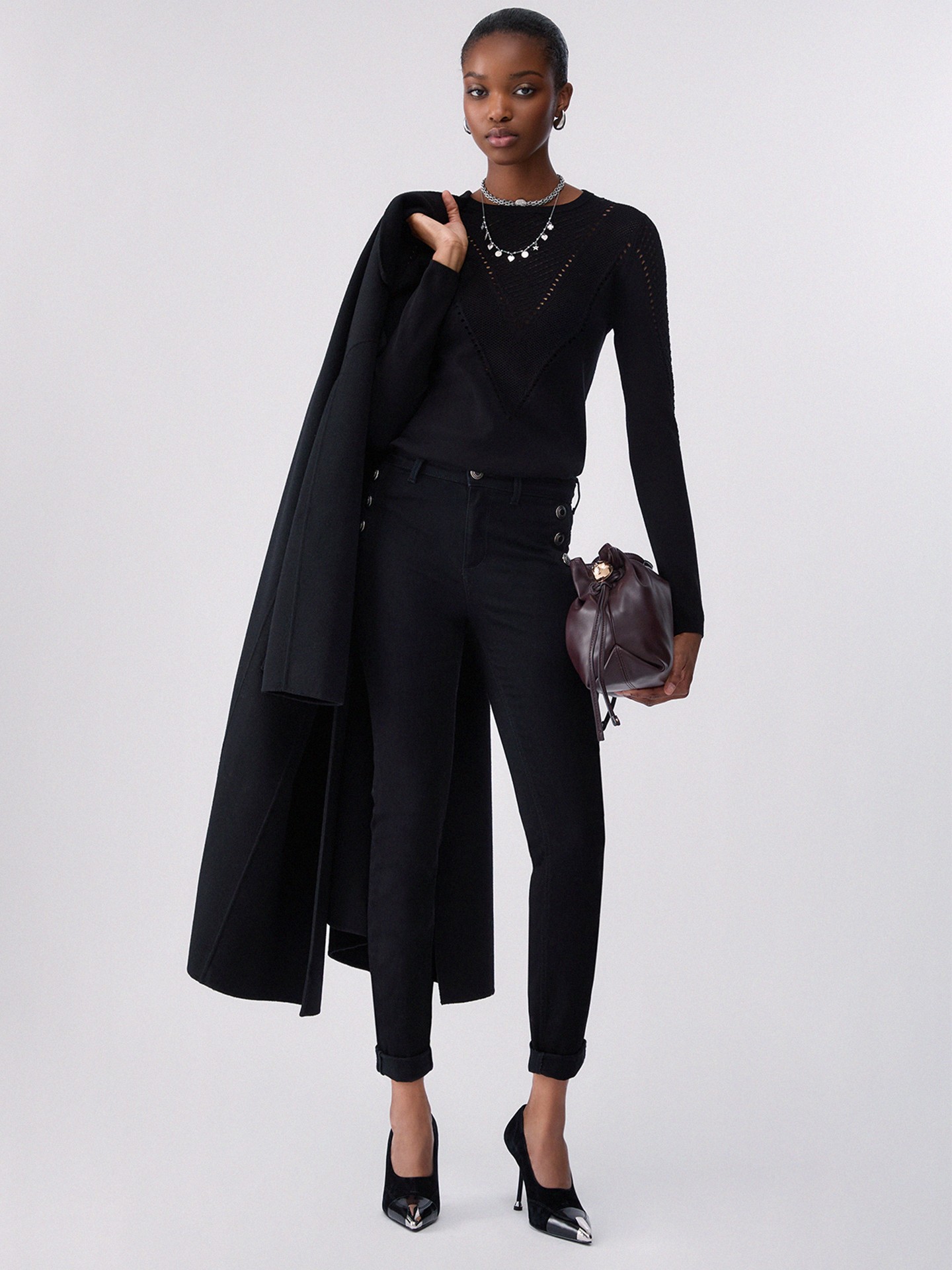 Top de Malha com Cut-out