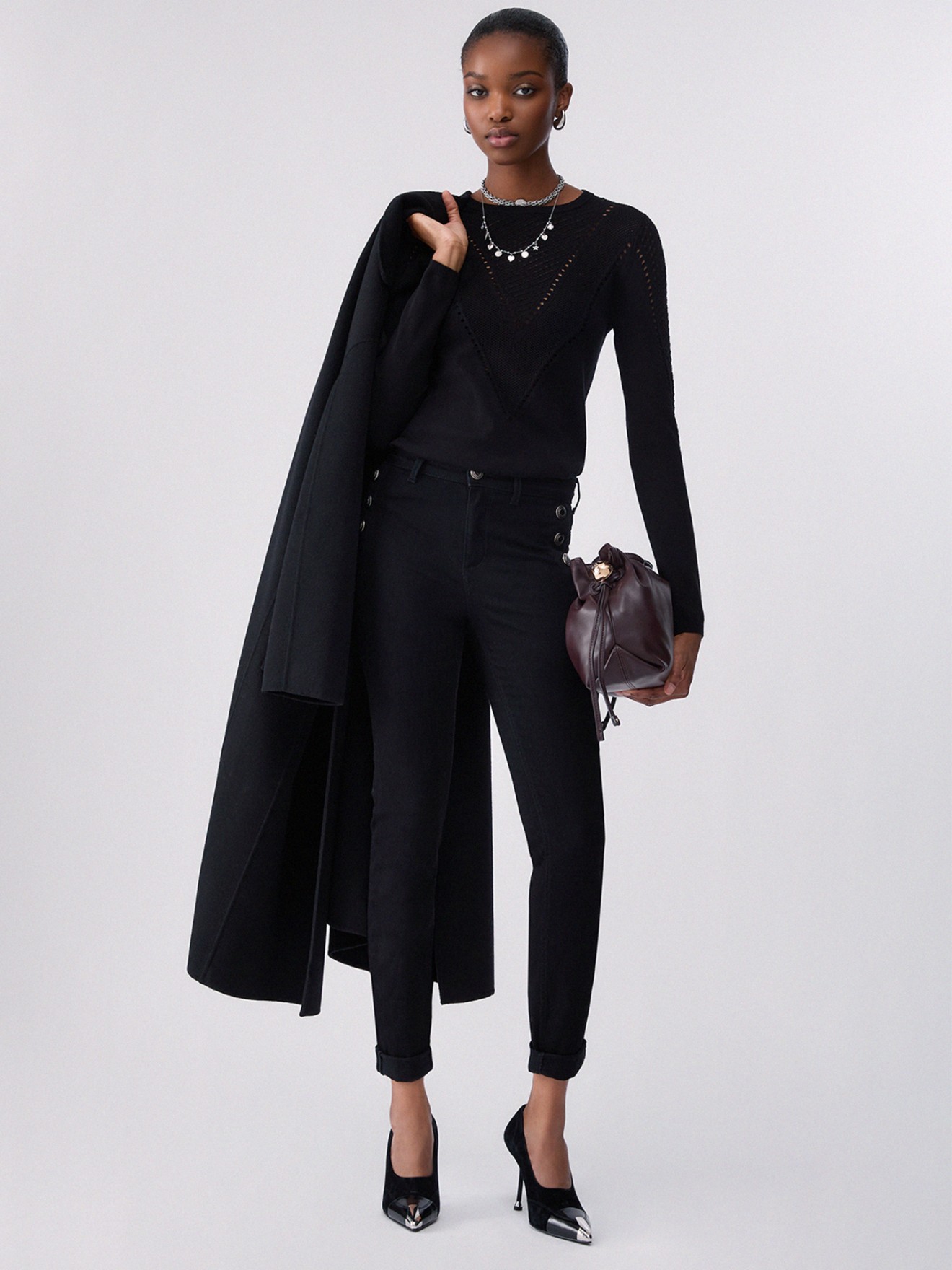Top de Malha com Cut-out