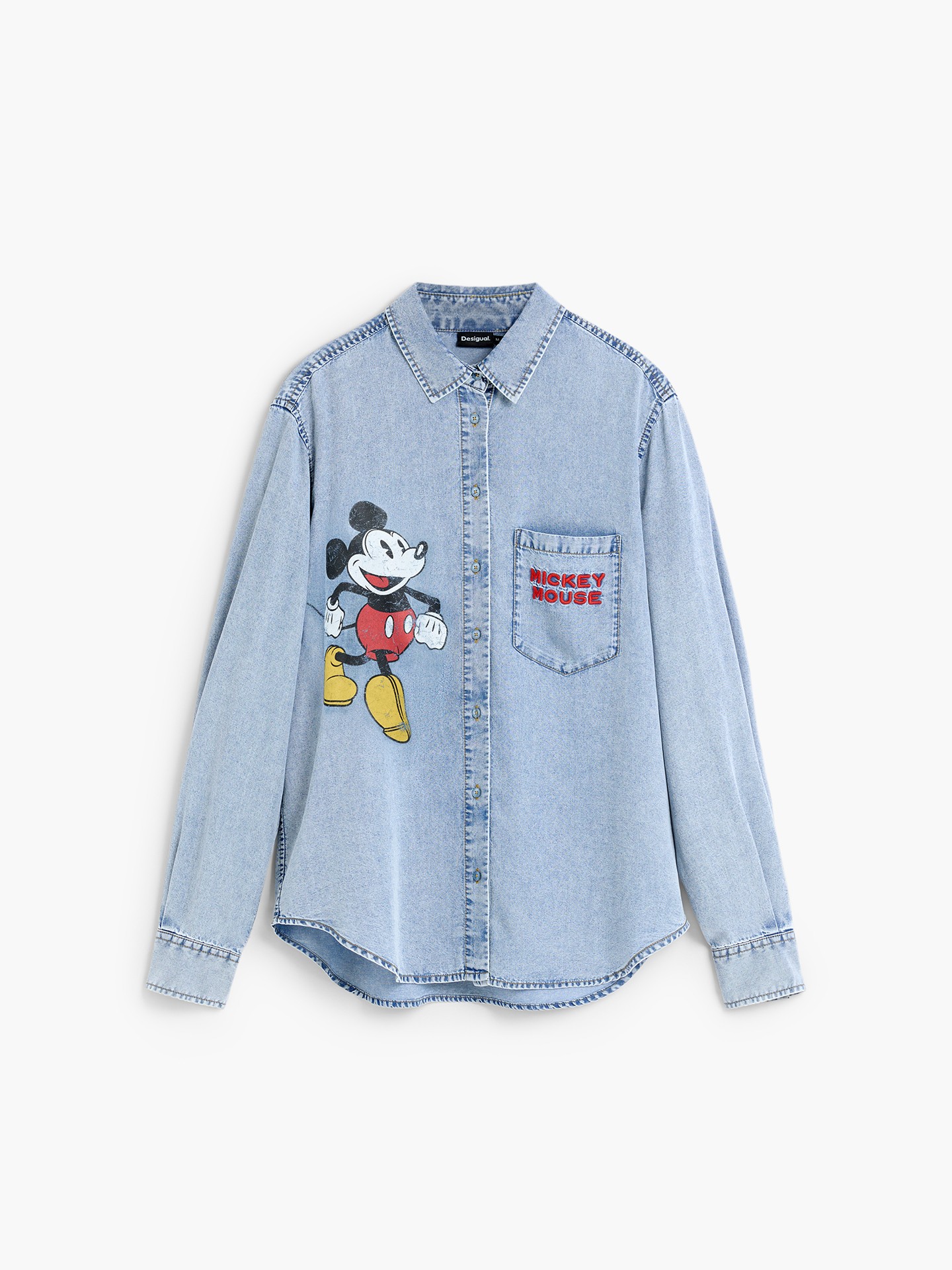 Camisa Denim Mickey Disney