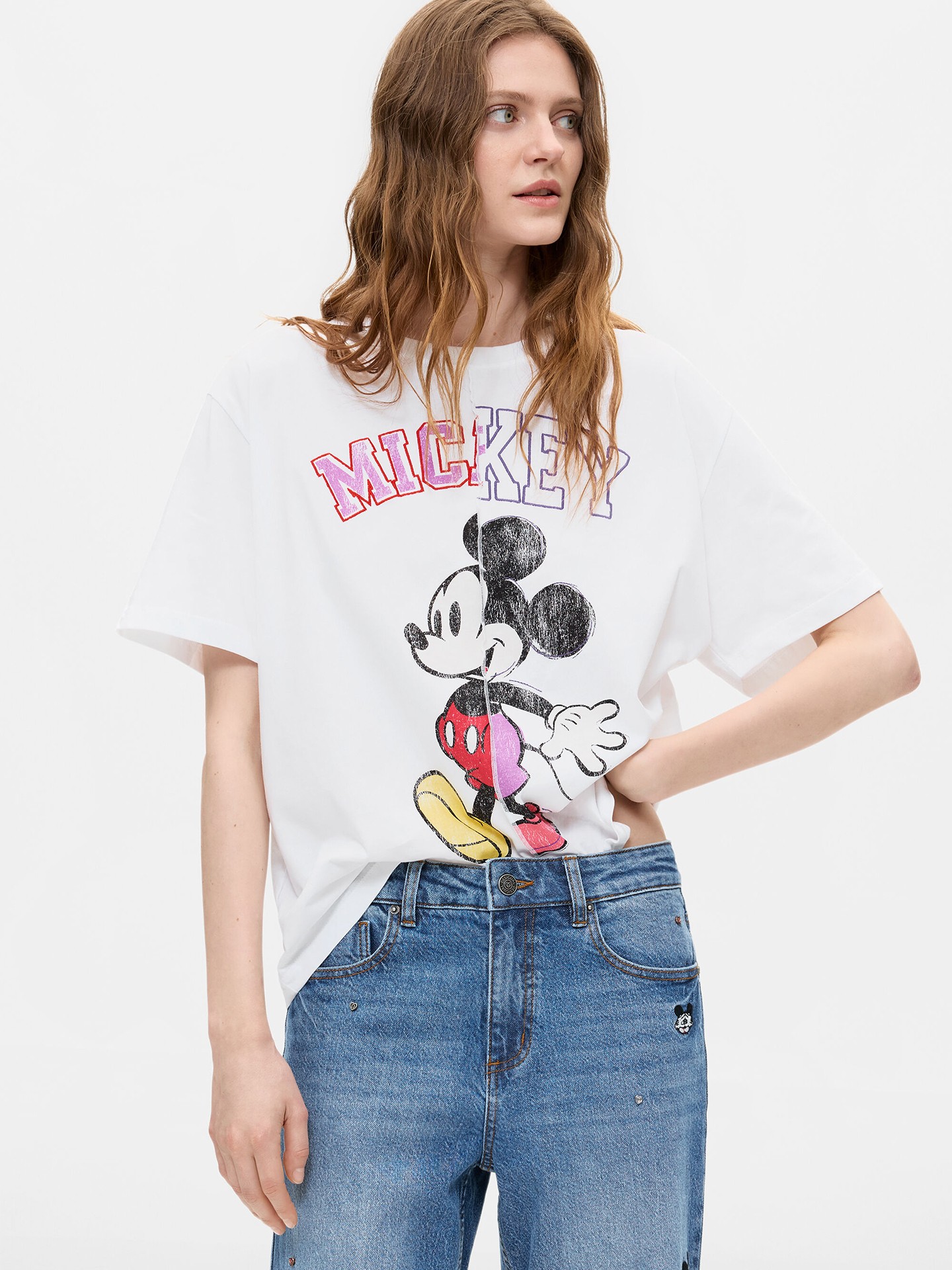 Calças de Ganga Culotte Disney