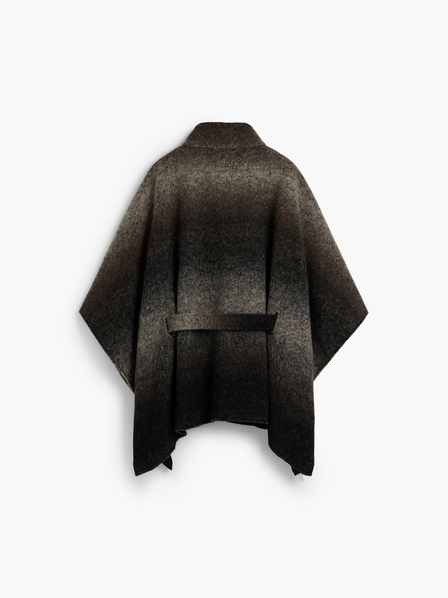 Poncho com Cinto e Fecho de Correr