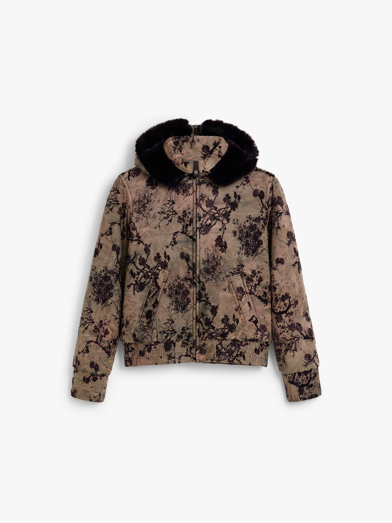 Casaco Acolchoado Estampado