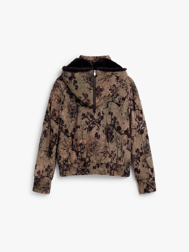 Casaco Acolchoado Estampado
