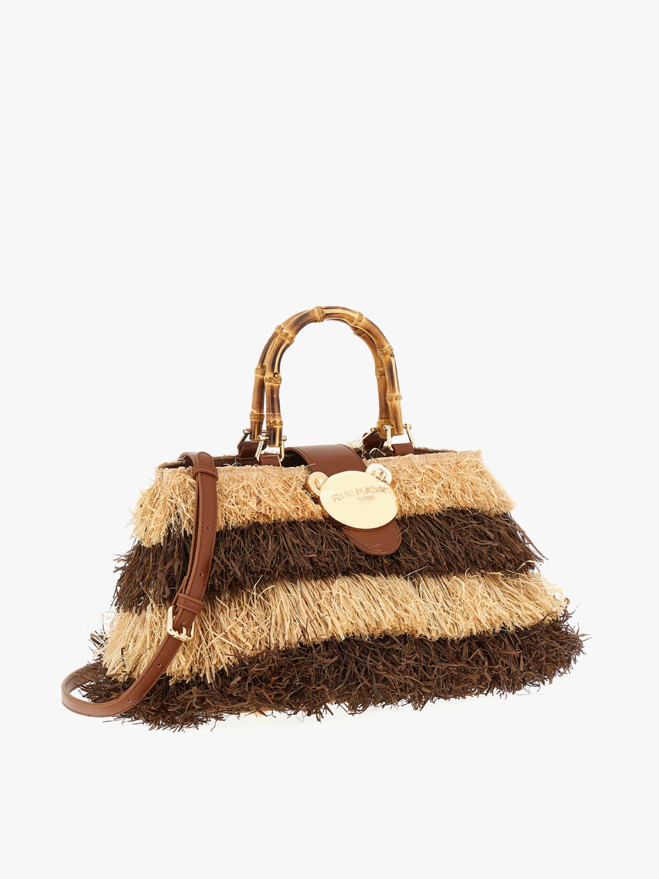 Mala Bucket Riad Fringes Basket