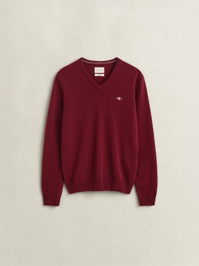 Camisola em L� com Decote em V