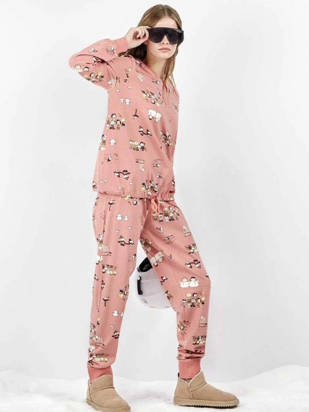 Pijama Estampado Snoopy