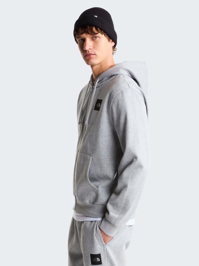 Camisola com Capuz e Fecho de Correr Box Half Dome