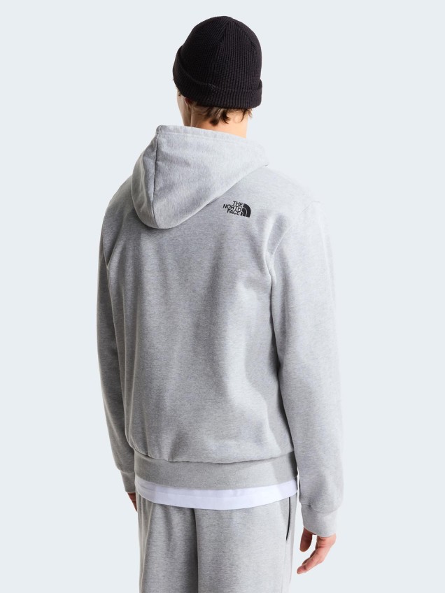 Camisola com Capuz e Fecho de Correr Box Half Dome