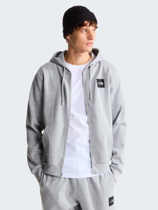 Camisola com Capuz e Fecho de Correr Box Half Dome