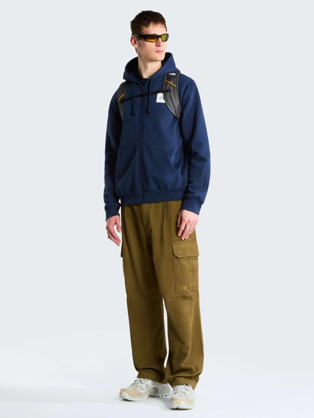 Camisola com Capuz e Fecho de Correr Box Half Dome