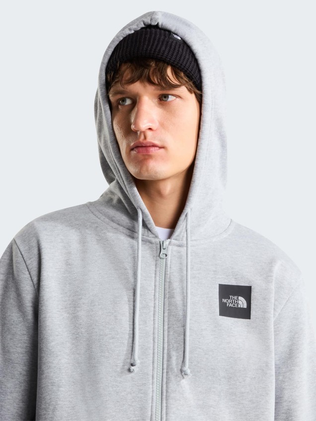 Camisola com Capuz e Fecho de Correr Box Half Dome