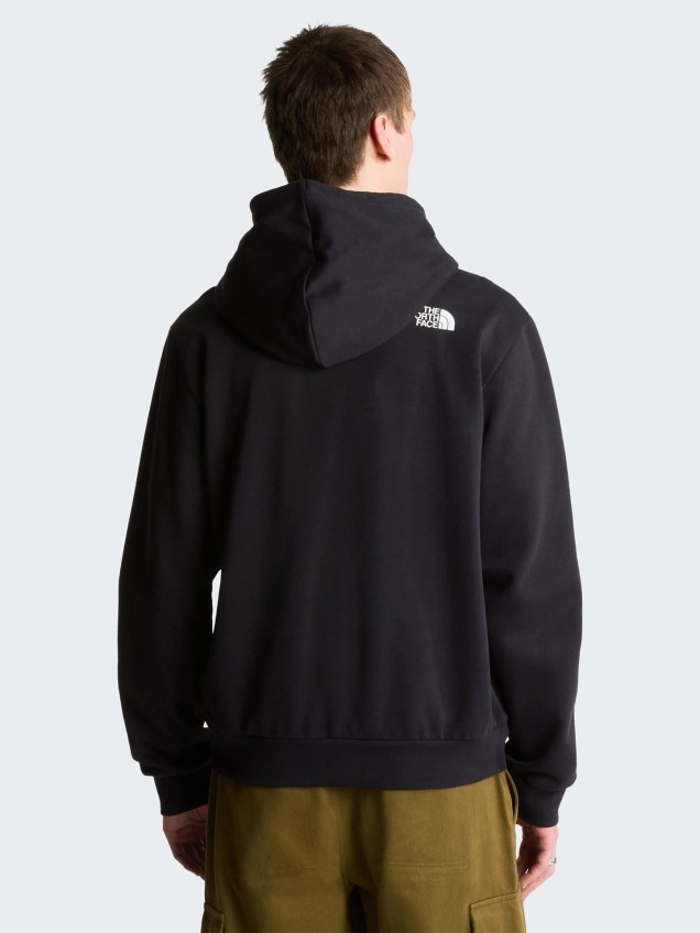 Camisola com Capuz e Fecho de Correr Box Half Dome