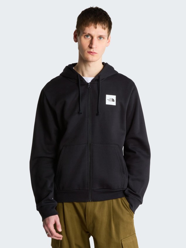 Camisola com Capuz e Fecho de Correr Box Half Dome