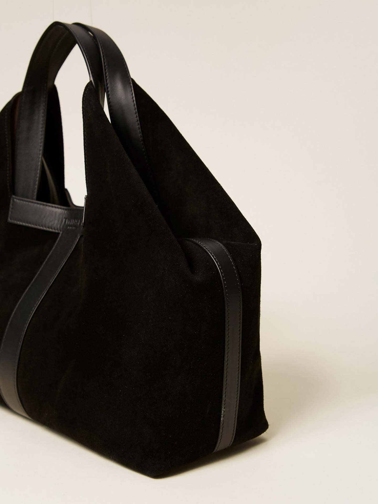 Mala Shopper em Camurça