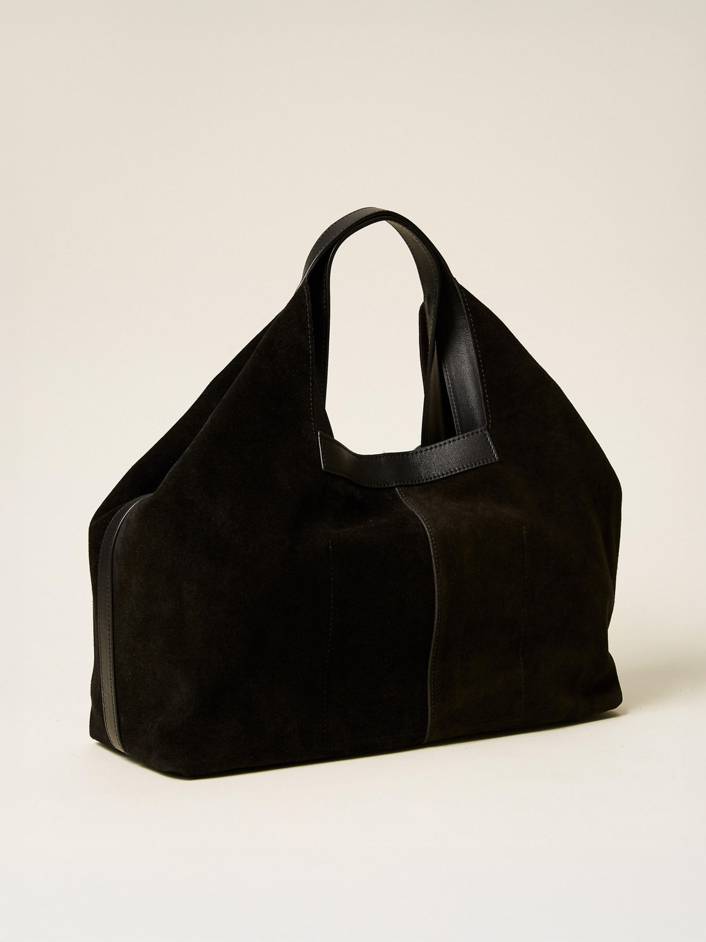 Mala Shopper em Camurça