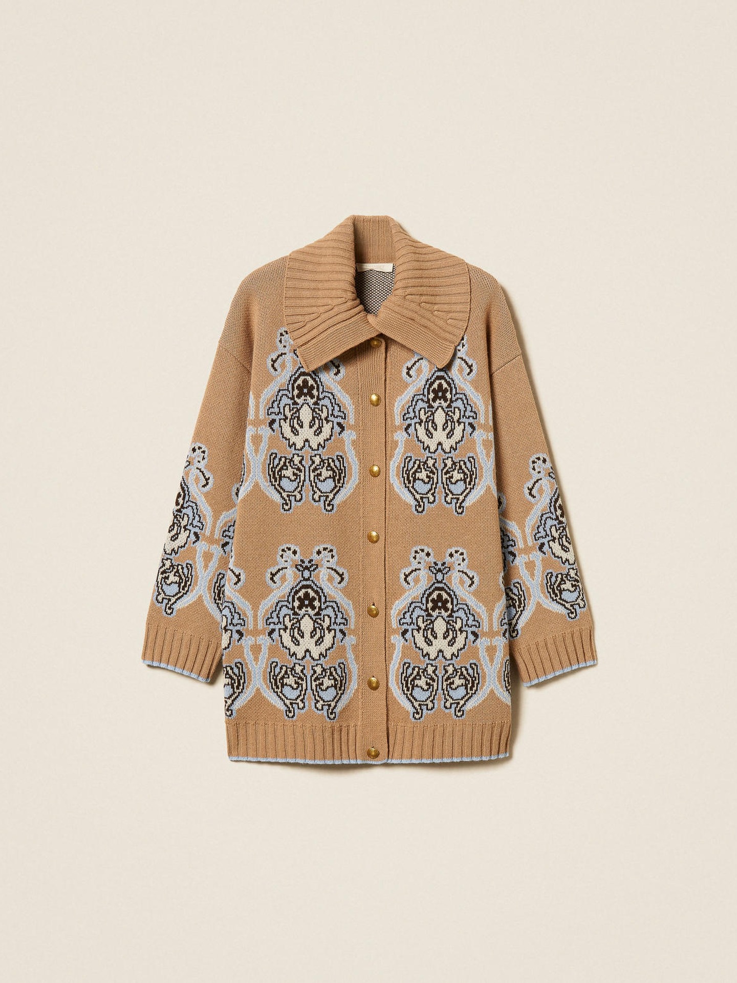Casaco de Malha Jacquard
