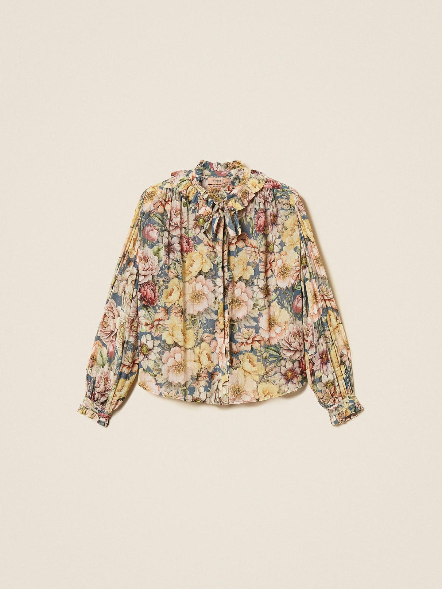 Blusa com Padrão Floral