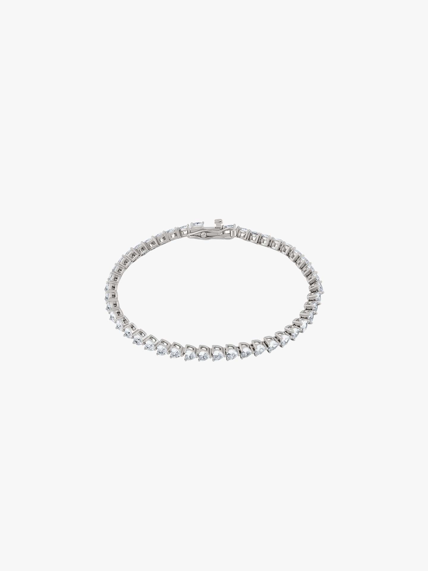 Pulseira Party Tennis Heart II