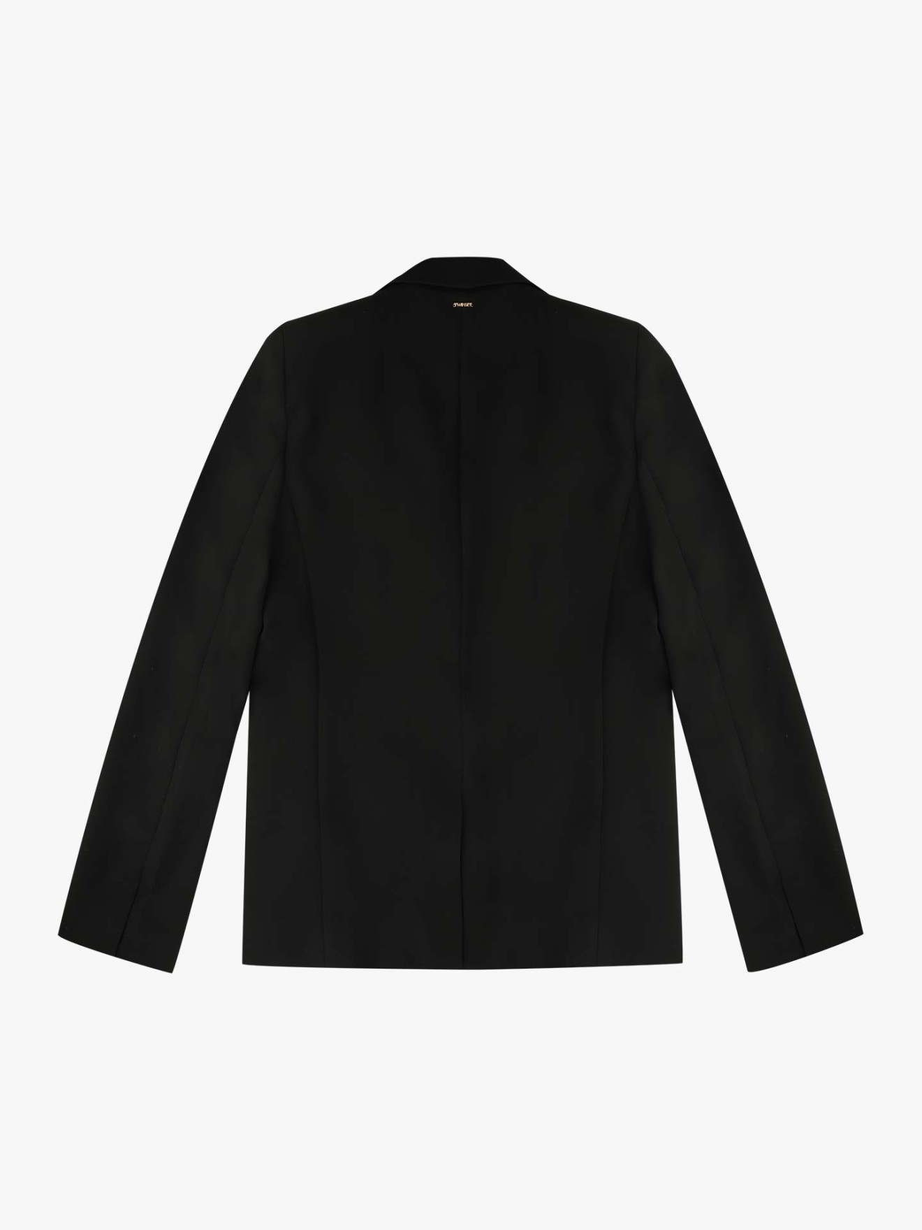 Blazer em Crepe com Botão de Coração