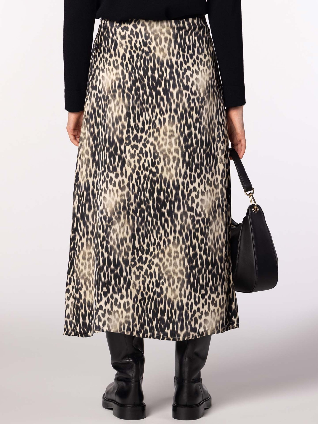 Saia Midi Animal Print