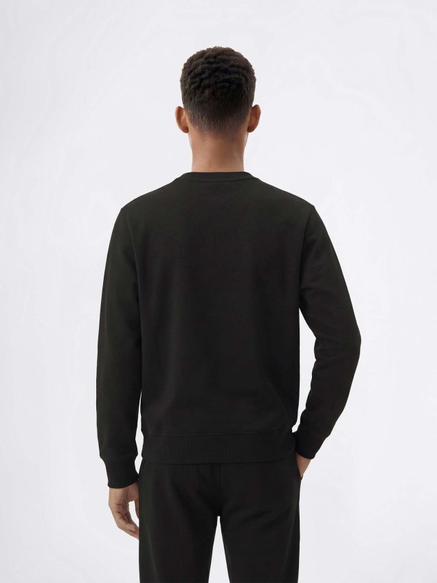 Sweatshirt com Gola Redonda