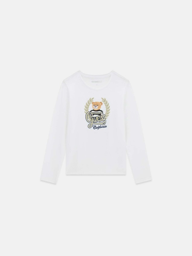 Camisola de Manga Comprida com Estampado