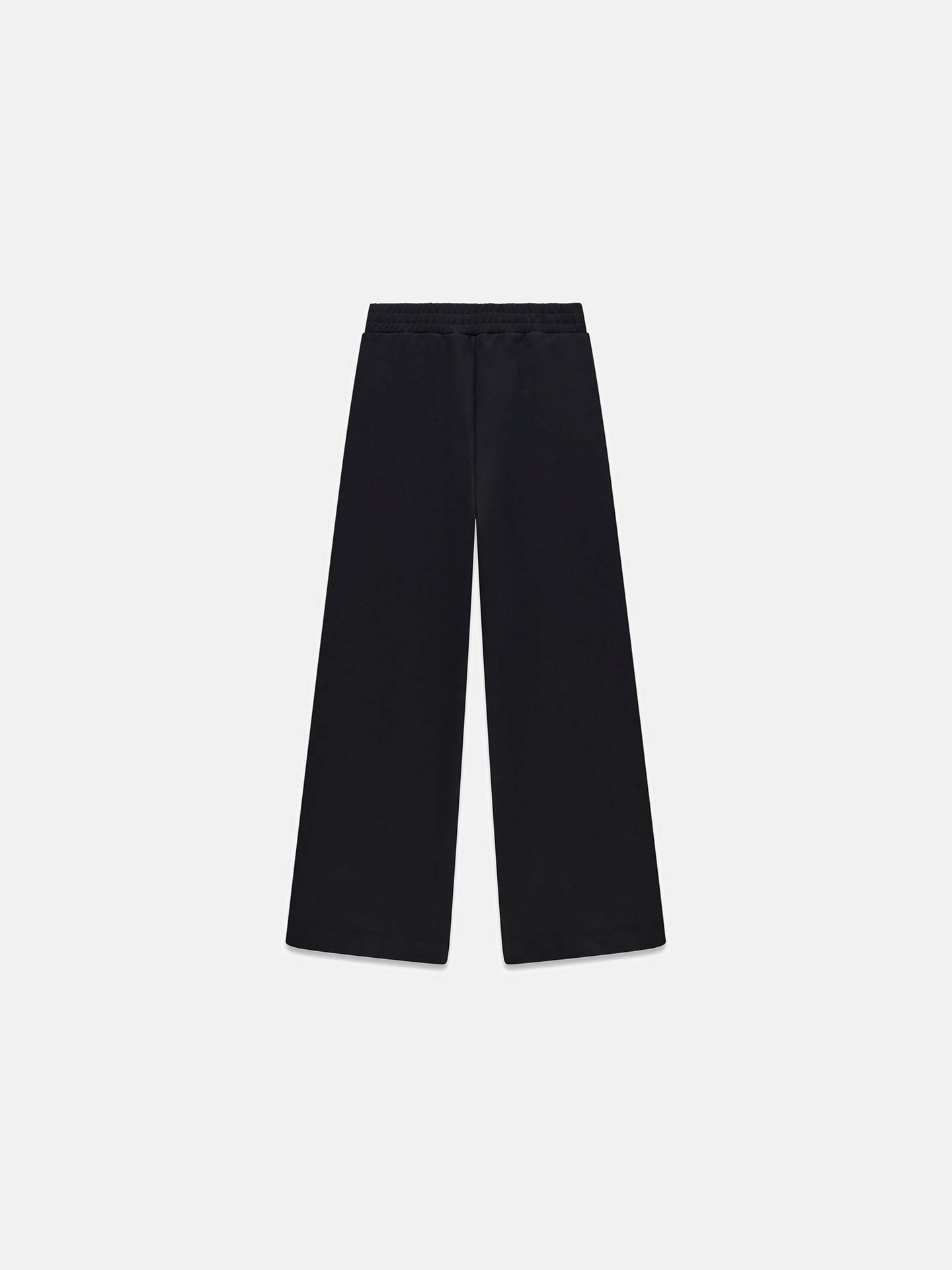 Calças Wide Leg com Cintura Elástica