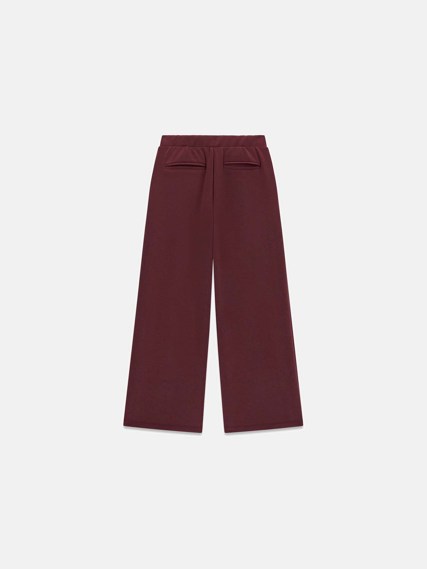 Calças Wide Leg com Cintura Elástica