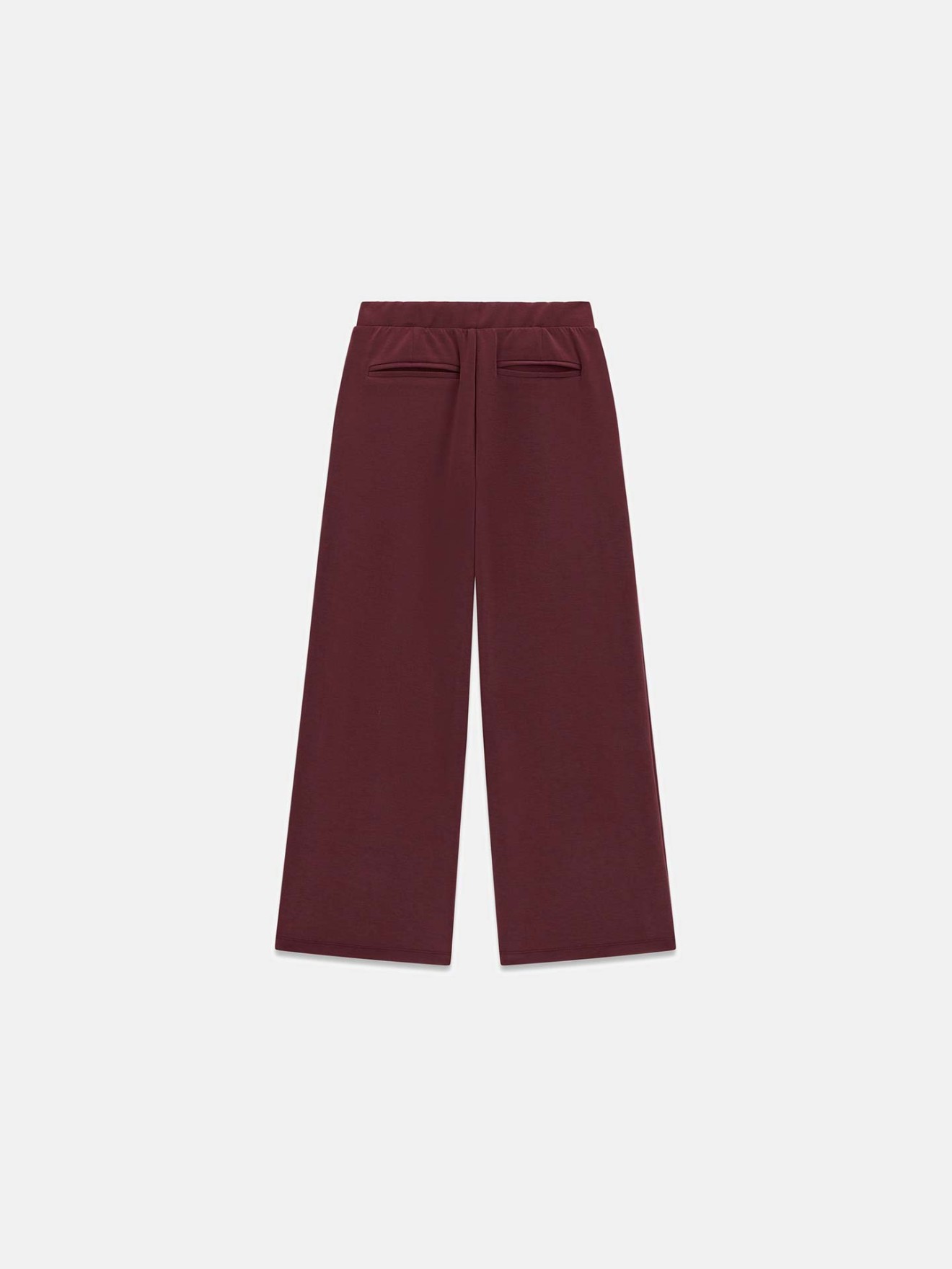 Calças Wide Leg com Cintura Elástica