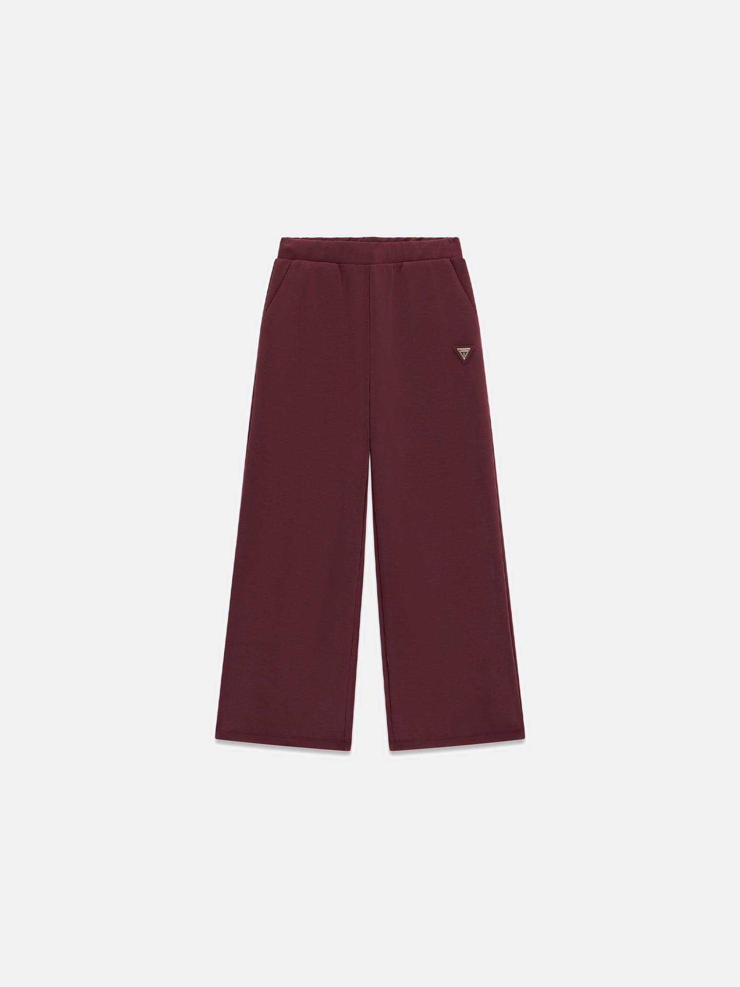 Calças Wide Leg com Cintura Elástica