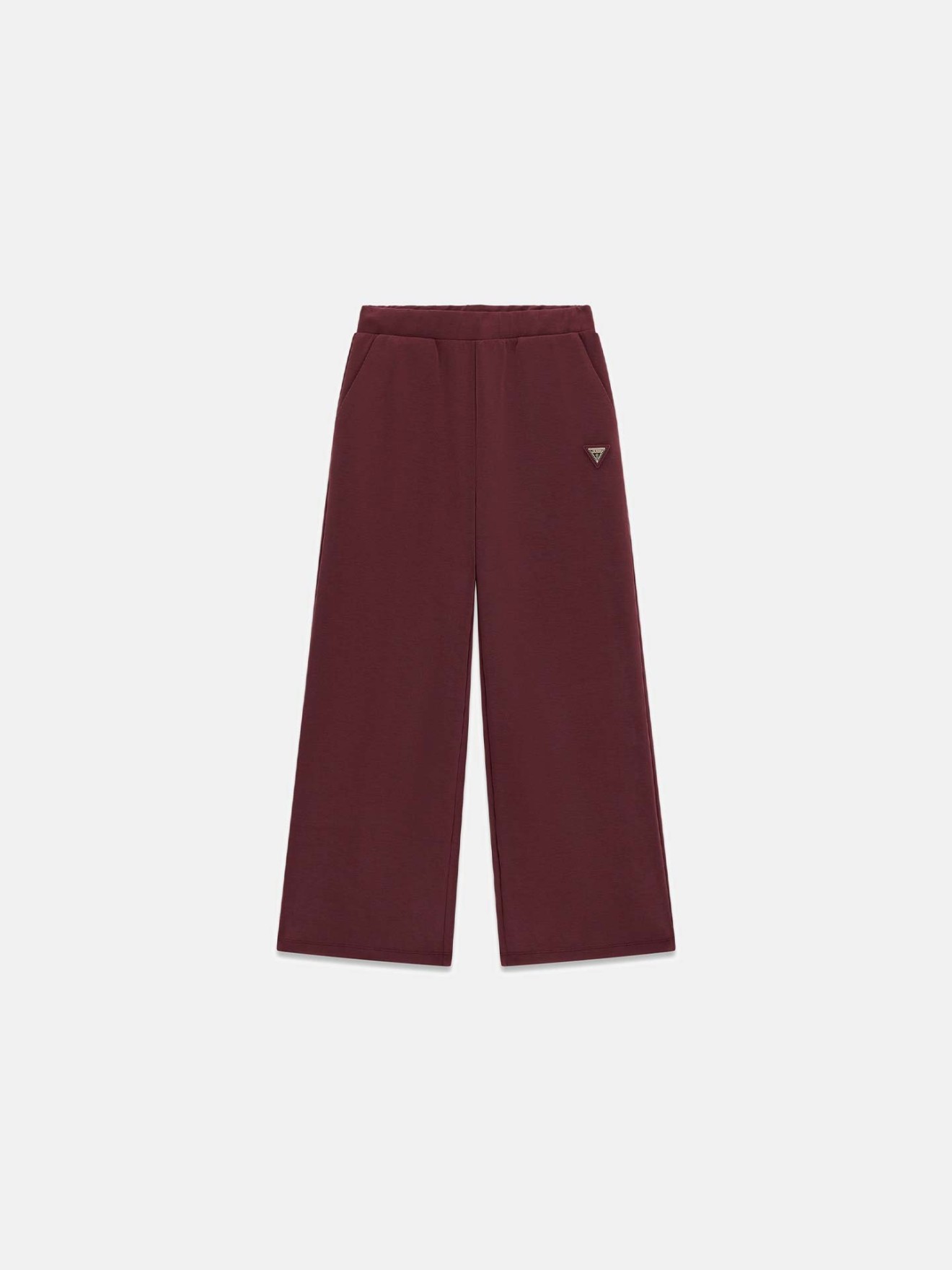 Calças Wide Leg com Cintura Elástica