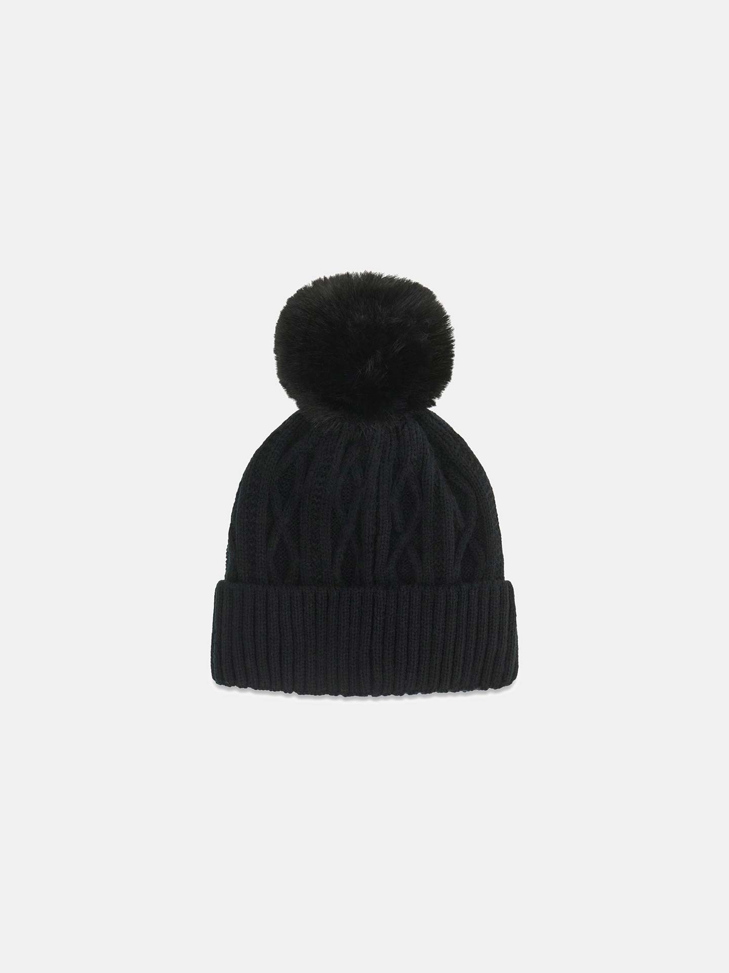 Gorro de Malha com Pompom