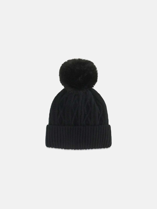 Gorro de Malha com Pompom