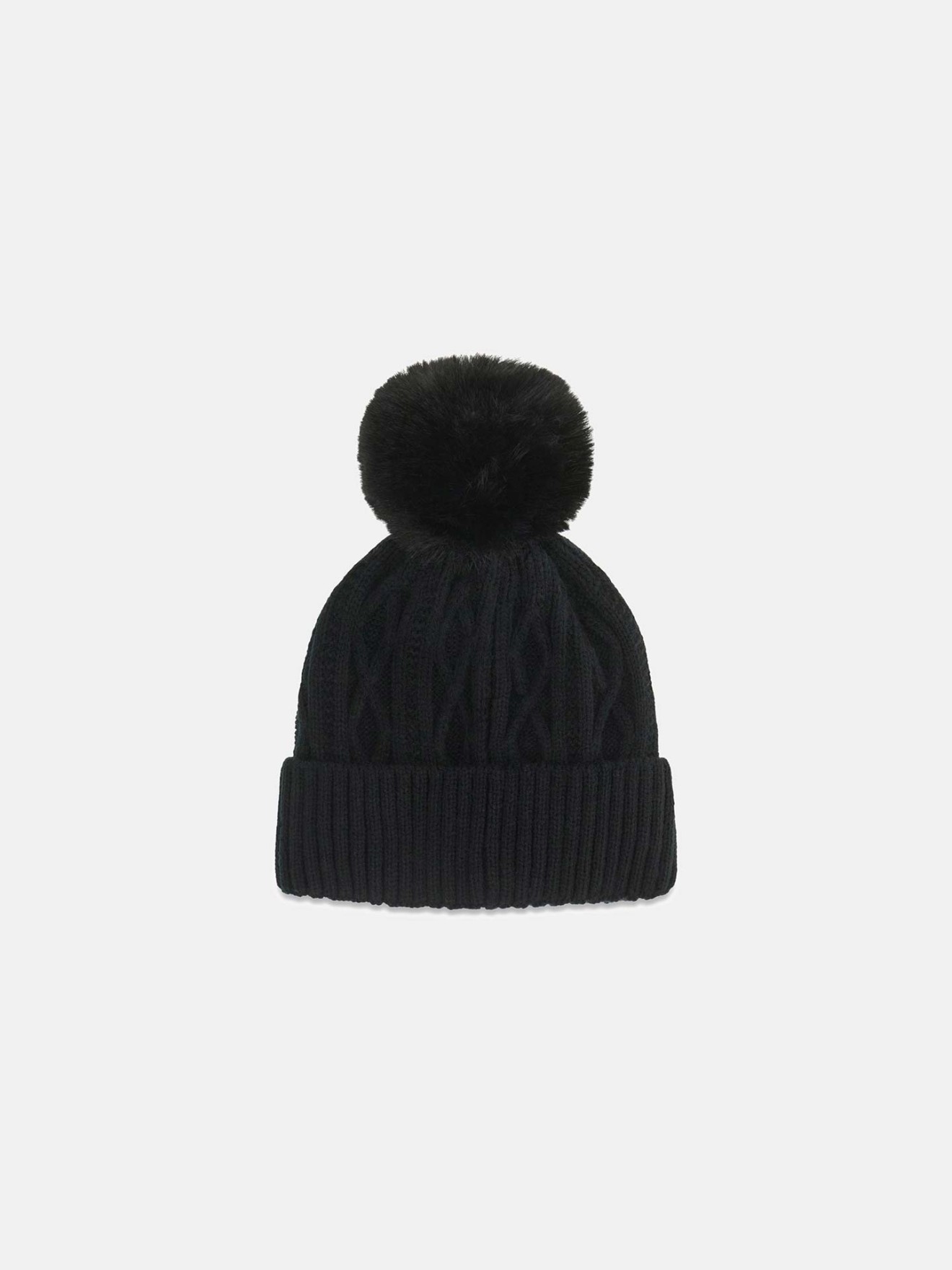 Gorro de Malha com Pompom