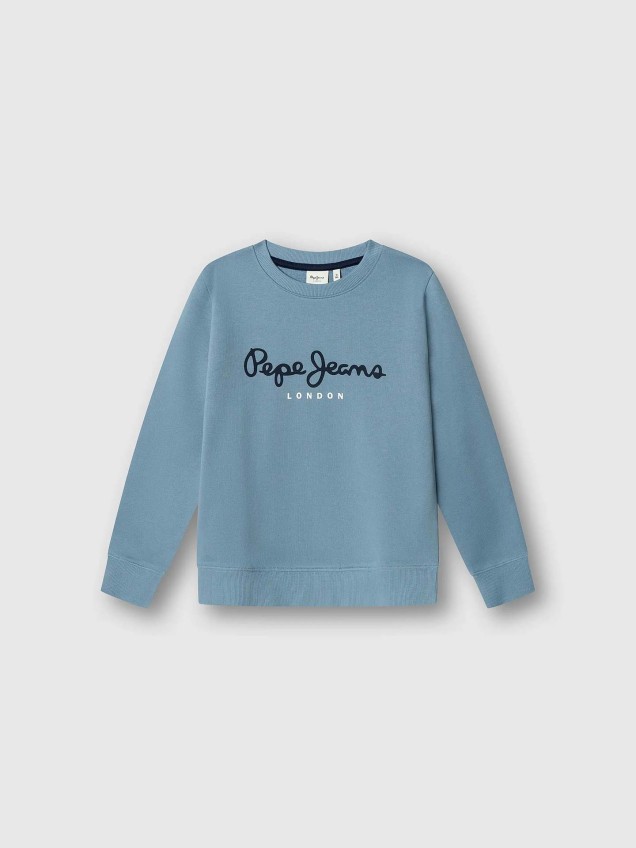 Sweatshirt com Gola Redonda