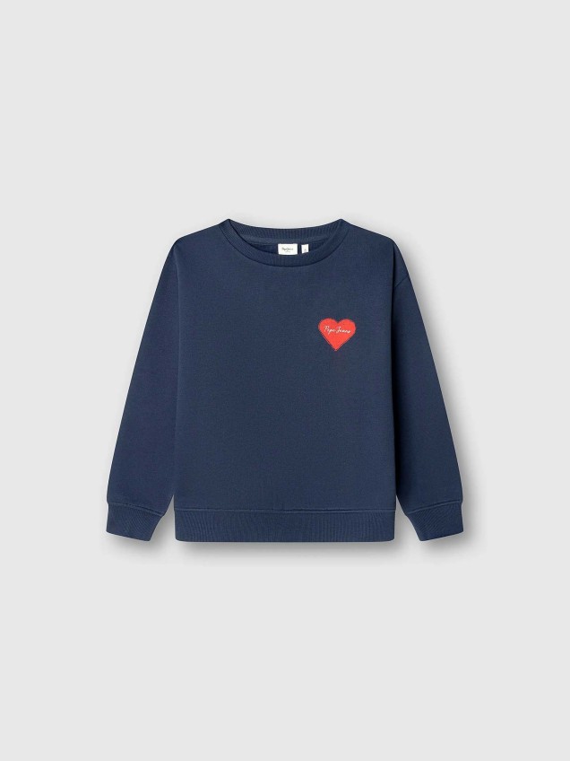 Sweatshirt com Gola Redonda