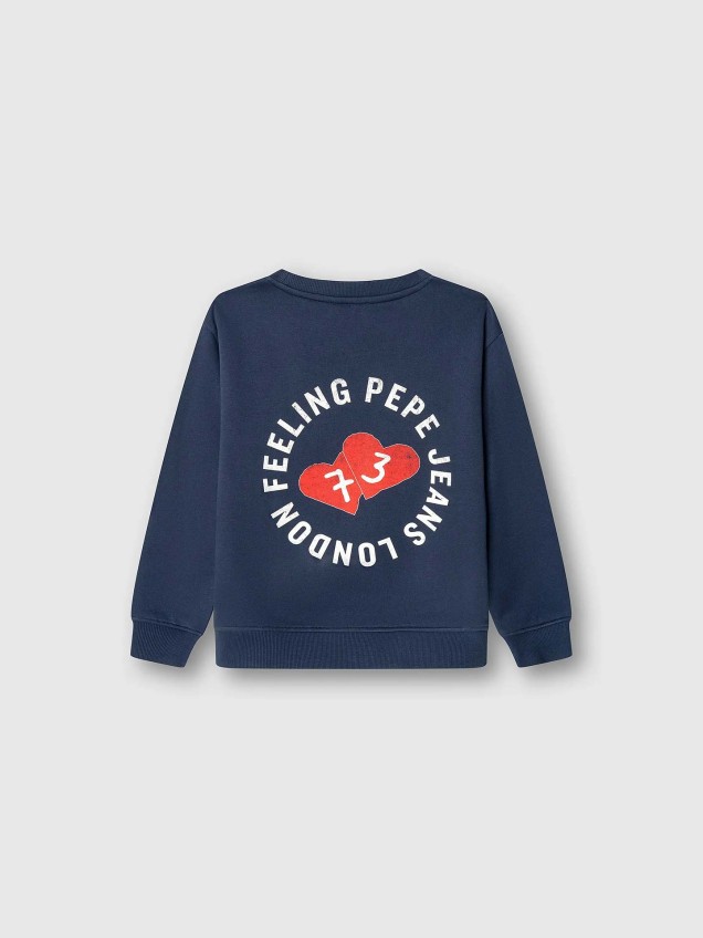 Sweatshirt com Gola Redonda