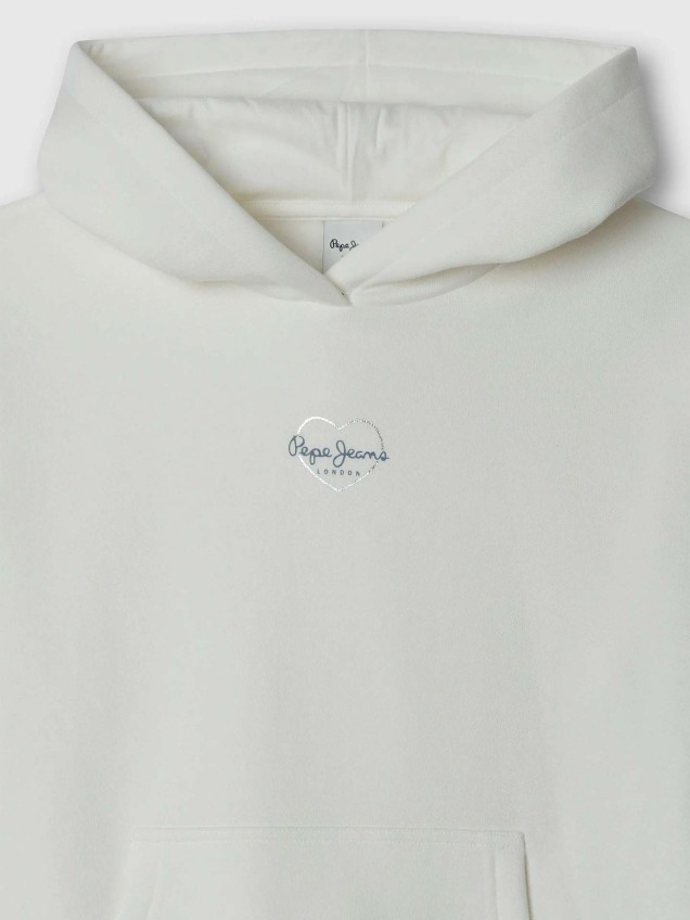 Sweatshirt com Capuz Relaxed Fit