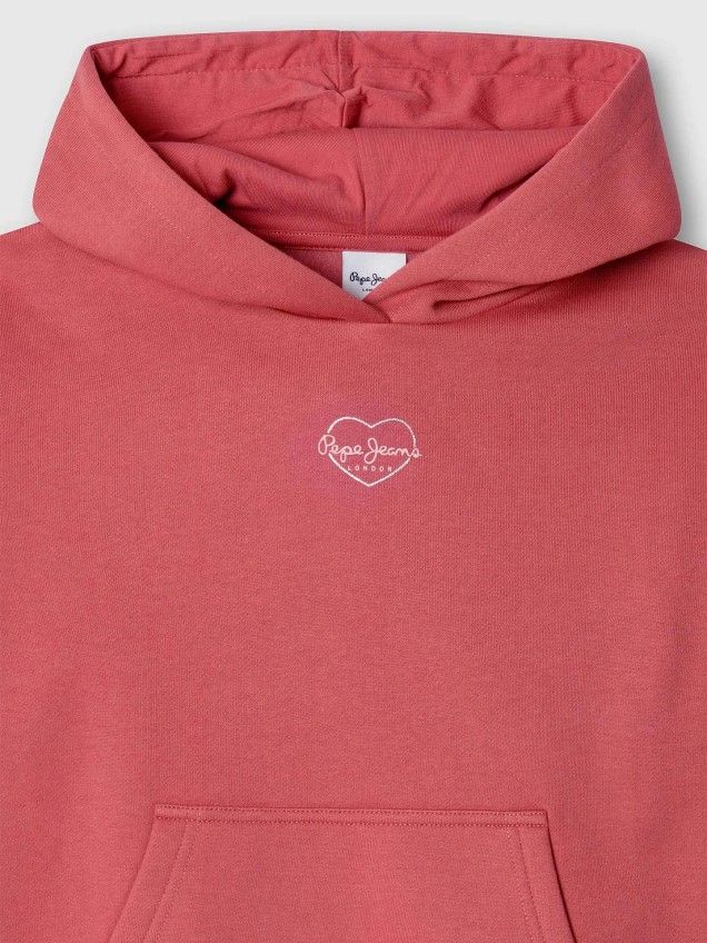 Sweatshirt com Capuz Relaxed Fit