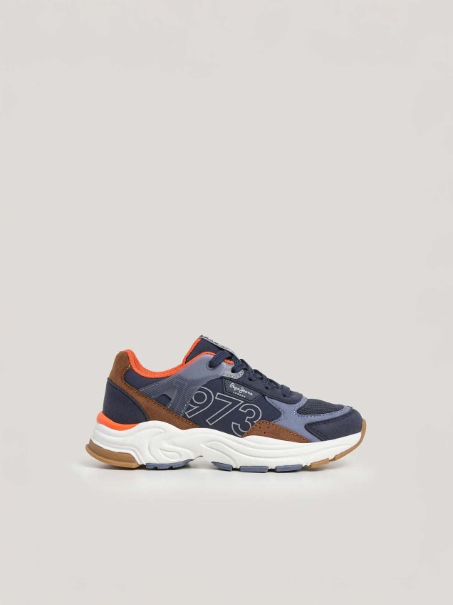 Sapatilhas Running de Inspira��o Retro