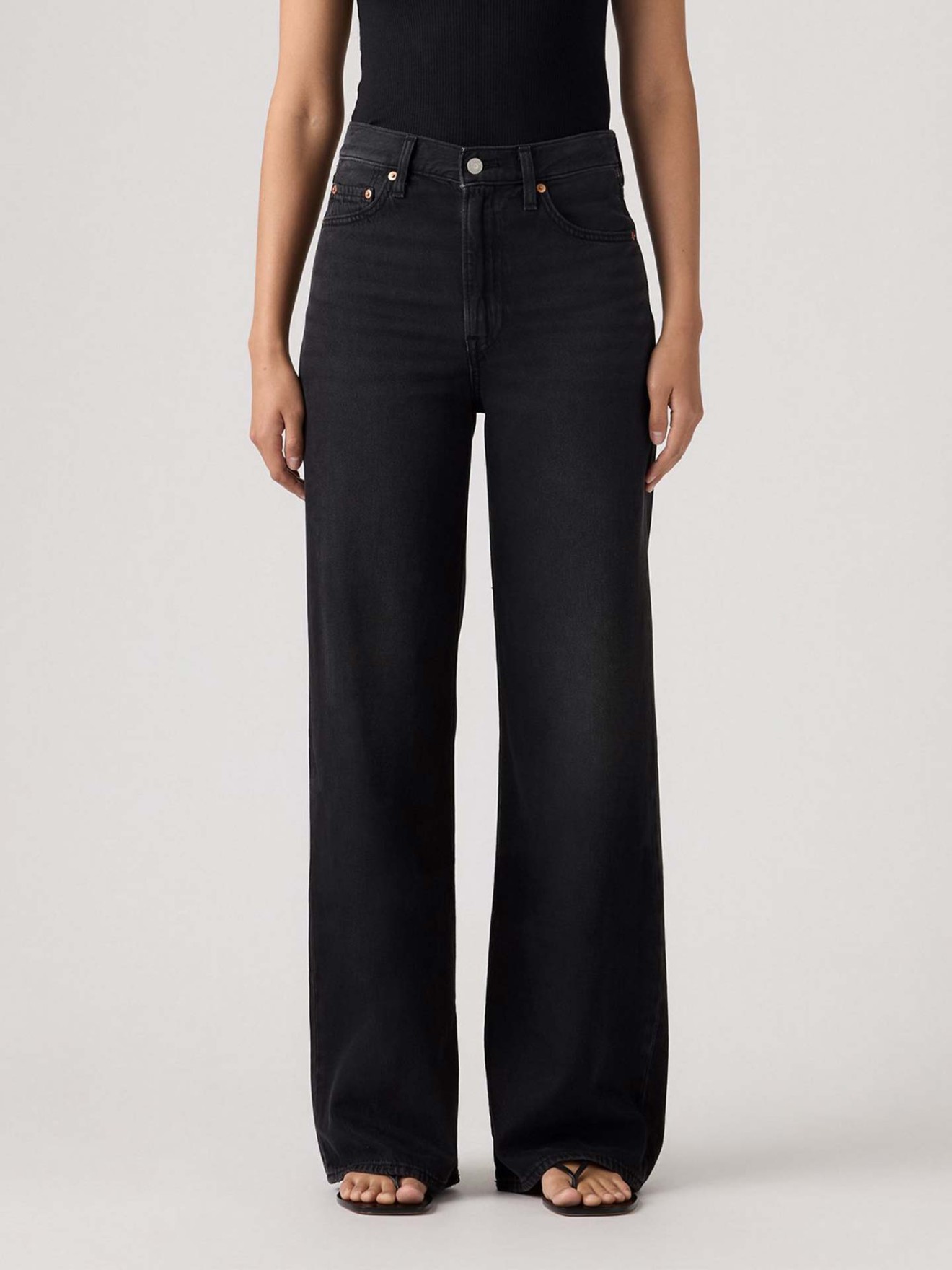 Cal�as de Ganga Ribcage Wide Leg