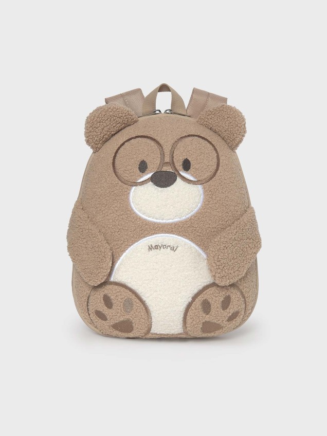 Mochila Infantil Efeito Peluche