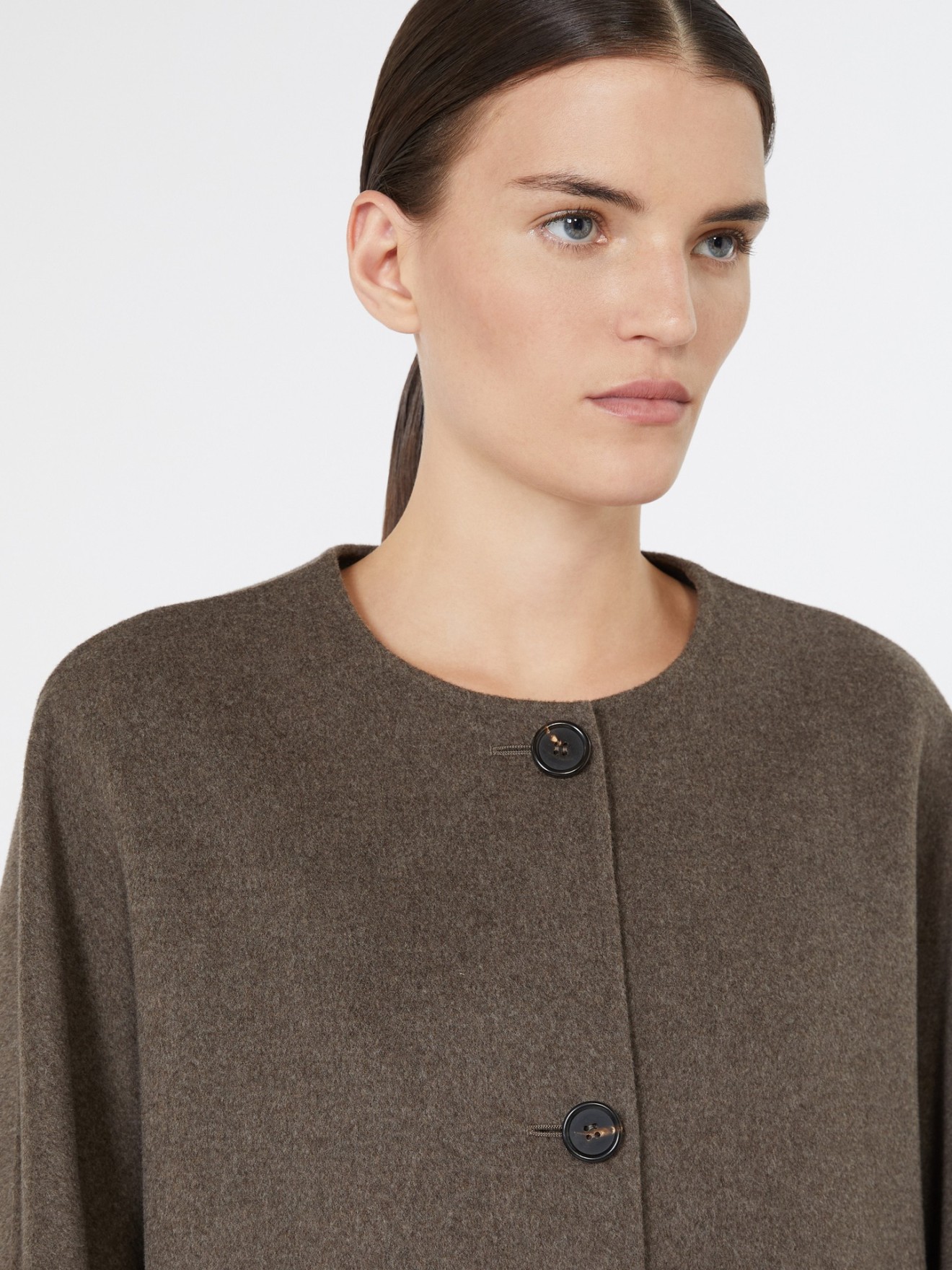 Casaco Cropped com Cachecol SMMKATE