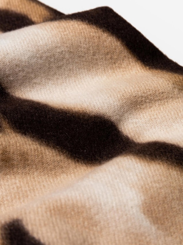 Écharpe com Padrão Animal Print