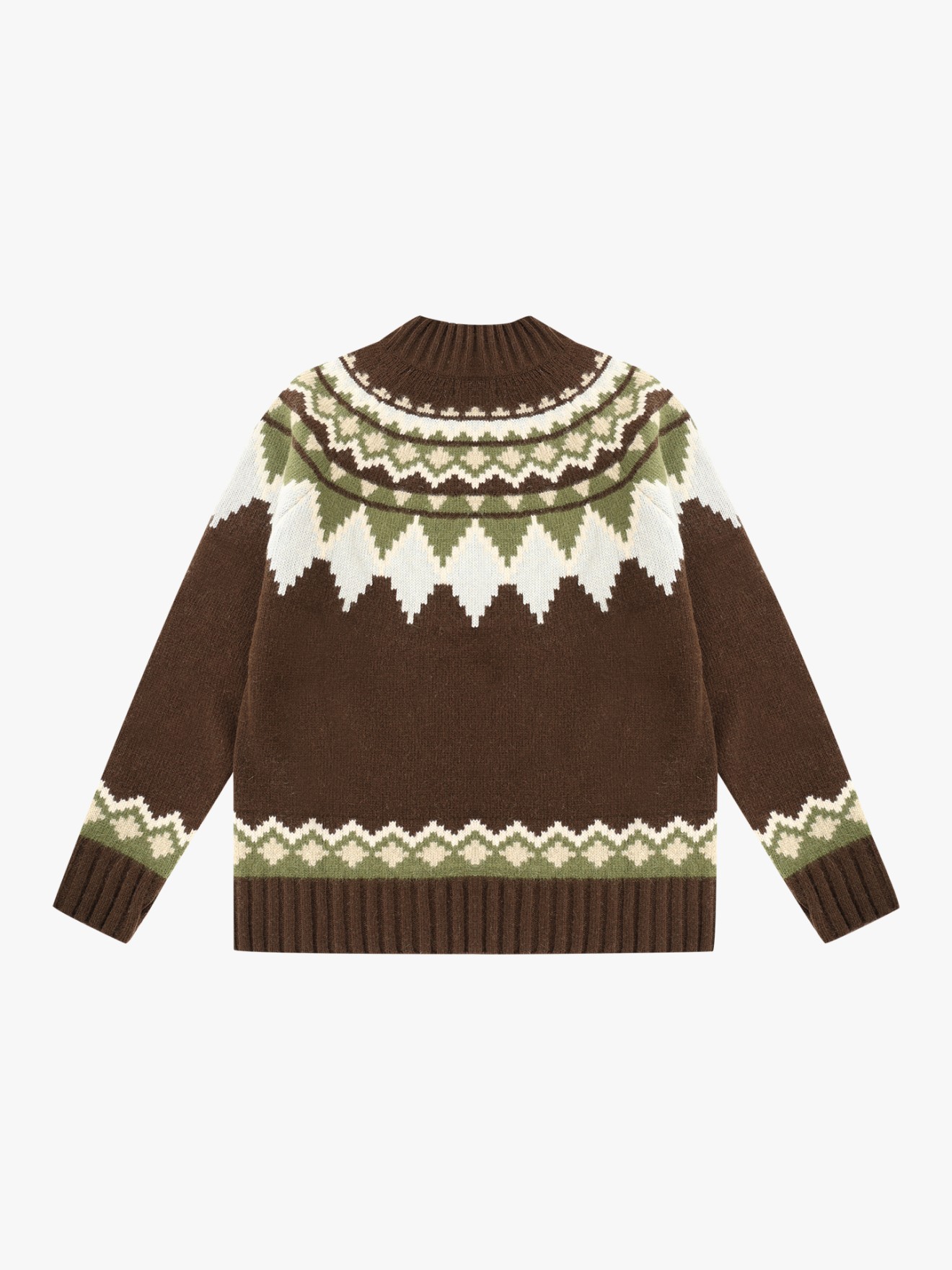 Camisola de Malha com Decote Rente