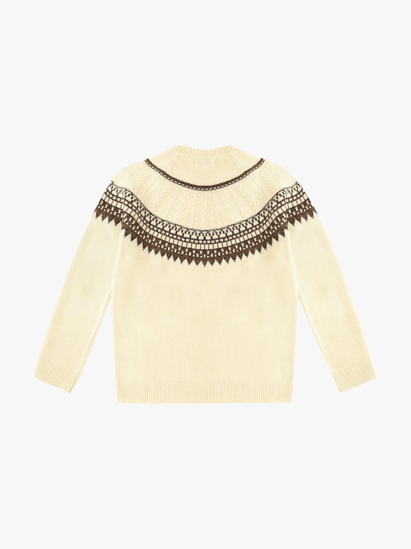 Camisola de Malha com Decote Rente