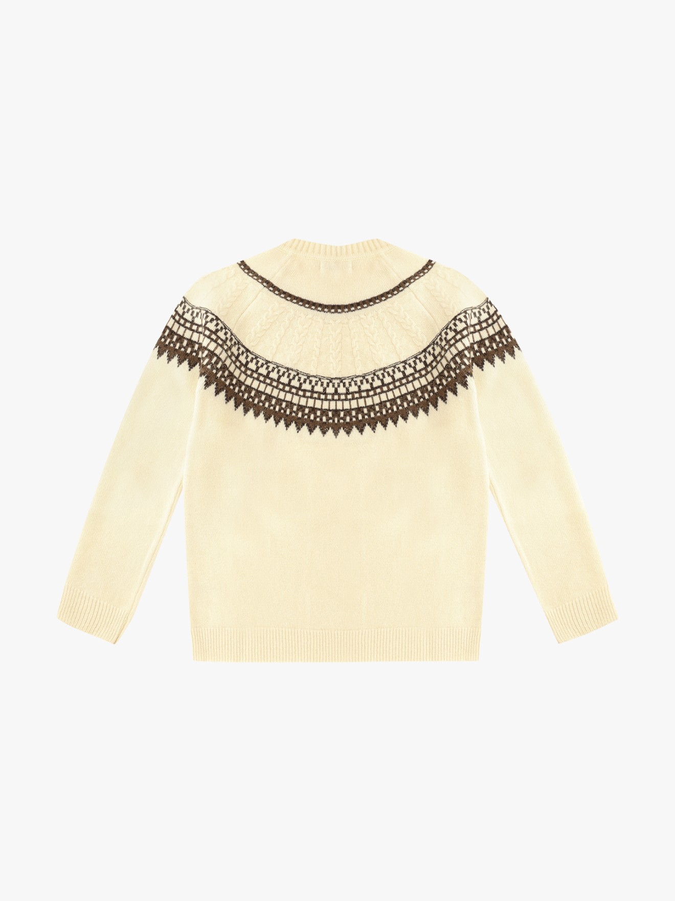 Camisola de Malha com Decote Rente