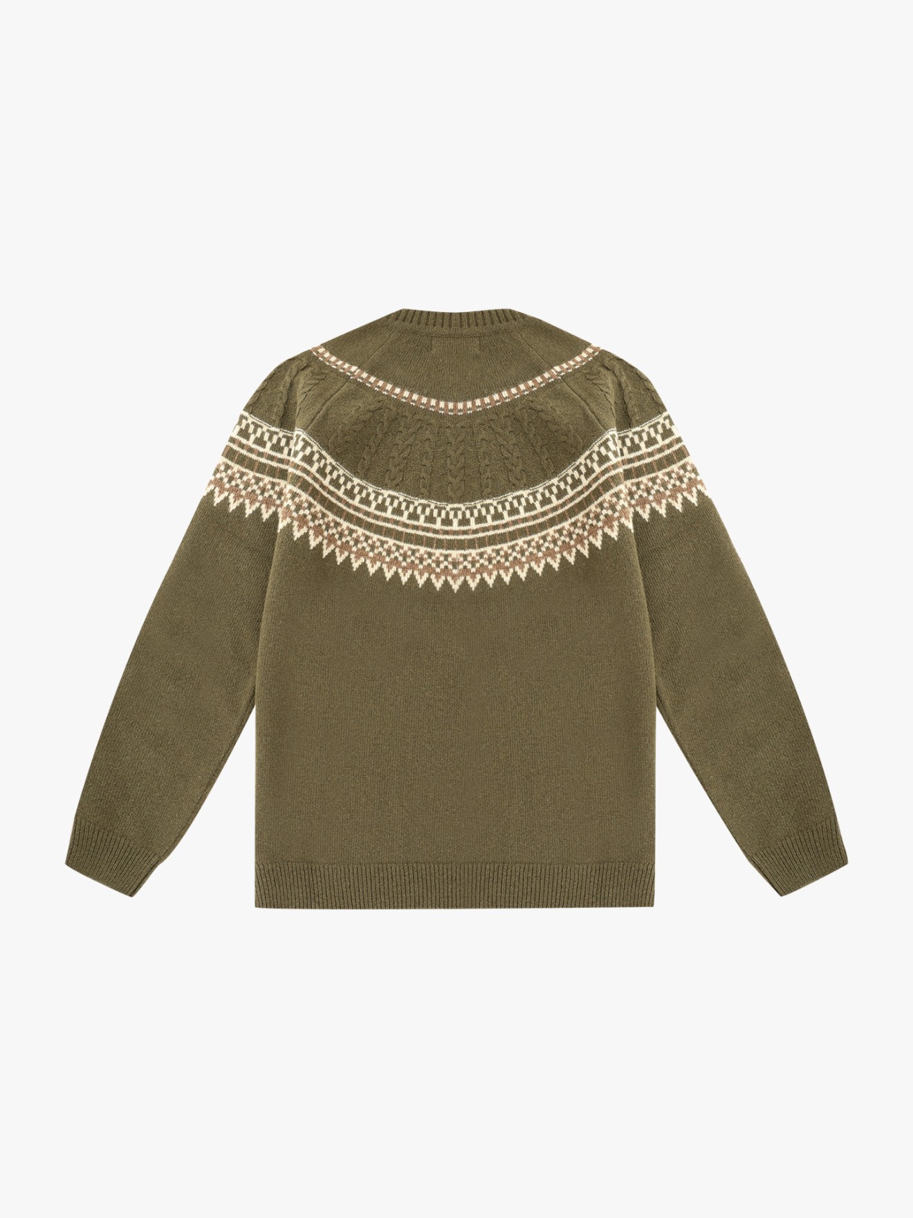 Camisola de Malha com Decote Rente