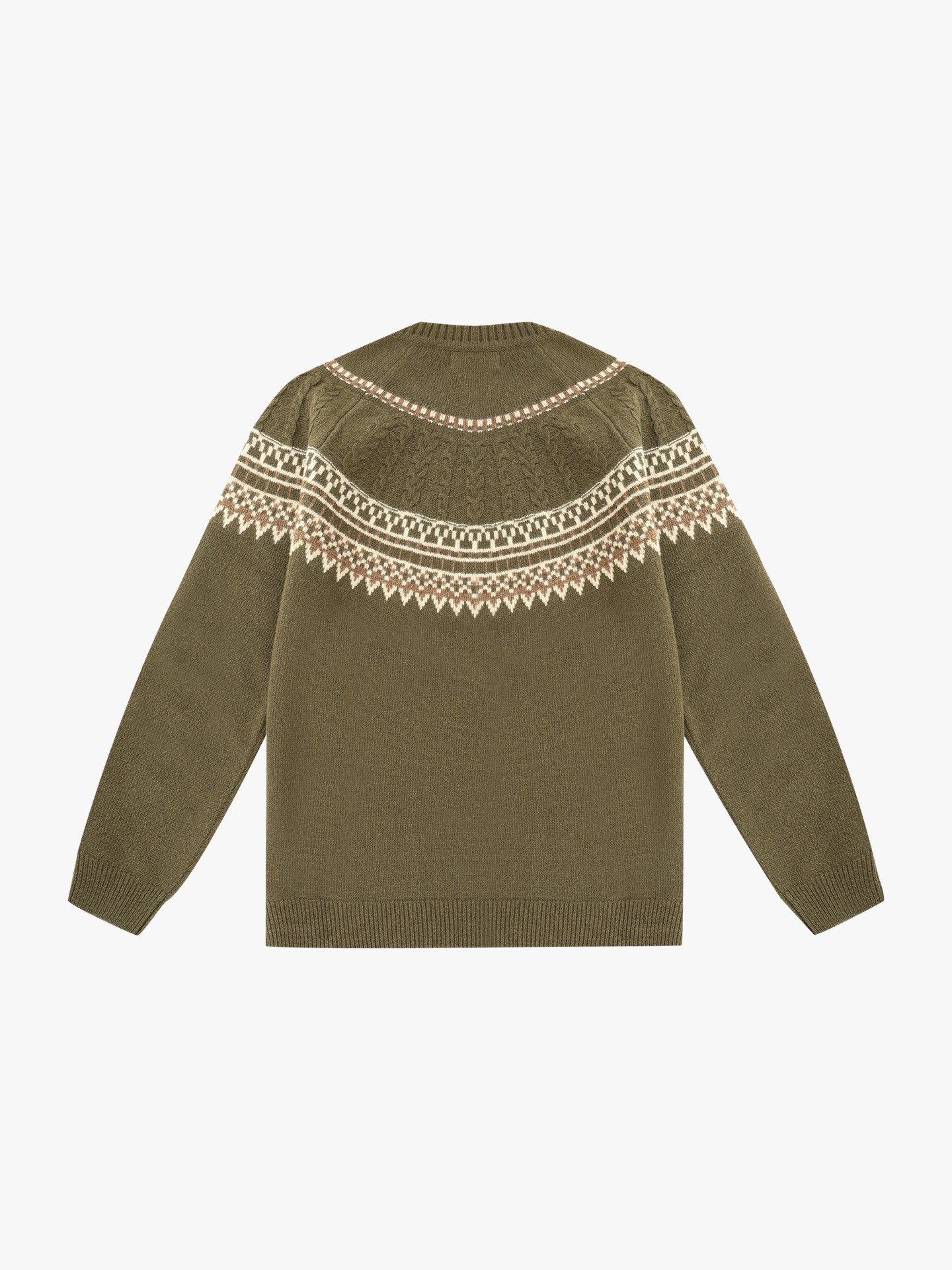 Camisola de Malha com Decote Rente