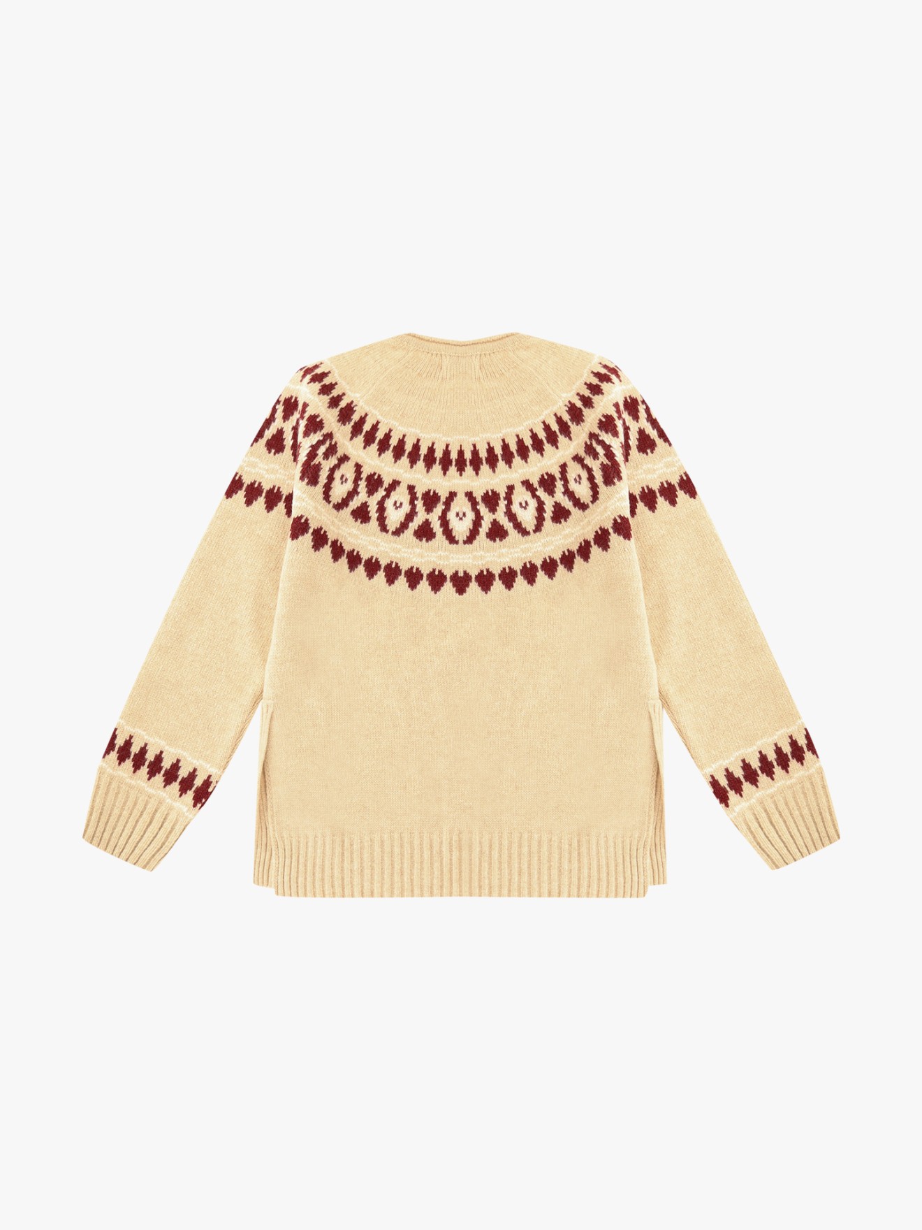 Camisola de Malha com Decote Rente